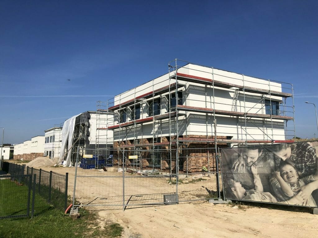 Kalnėnų slėnis 4 etapas (Lyvių g. 29) - Row housing - construction photos