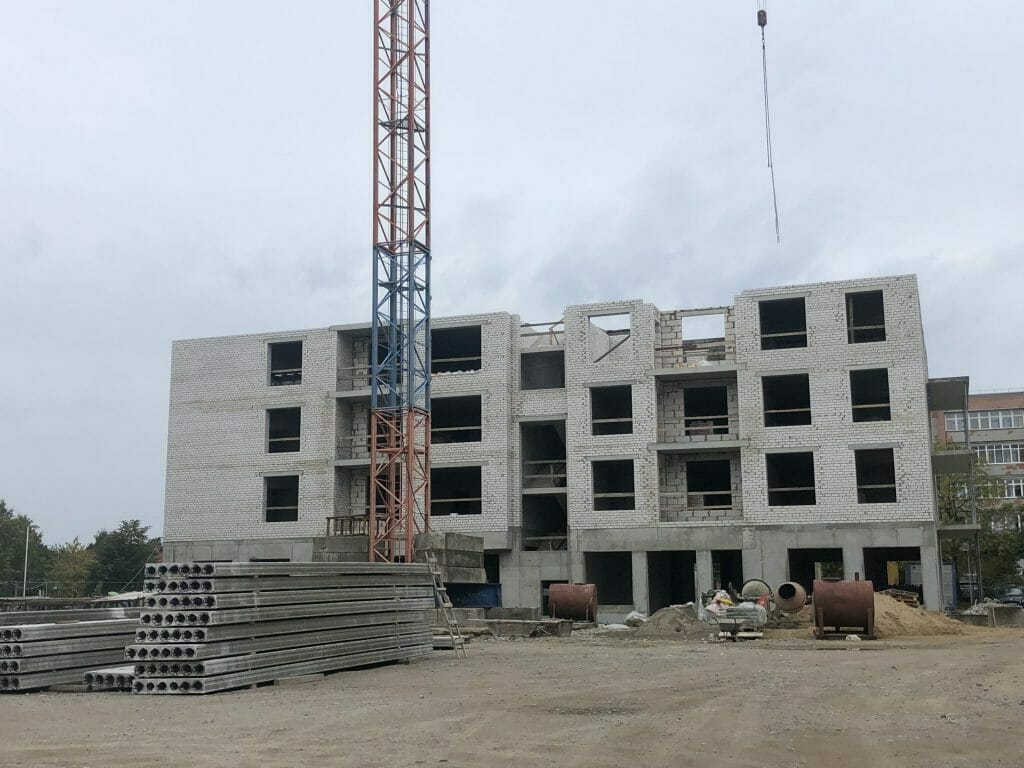 Baltijos terasos (Baltijos pr. 111) - Korterelamu - ehituse fotod