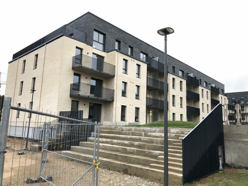 Lazdynėlių vingis 1-2 etapai (Lazdynėlių g. 38, 38A) - Multi apartment - construction photos