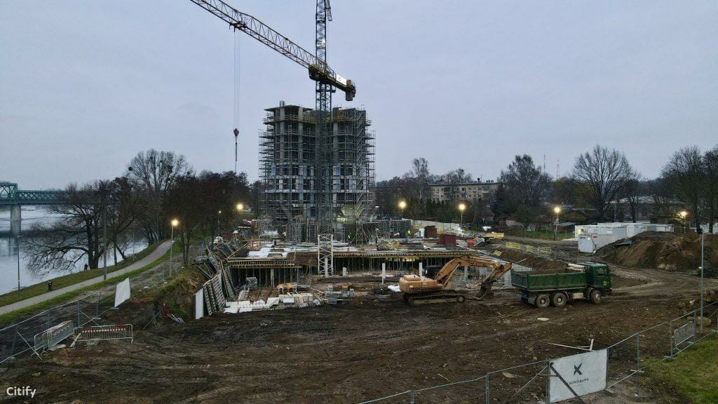 Kaunorama 1 etapas (A ir B namas) (A. Juozapavičiaus pr. 139A) - Multi apartment - construction photos