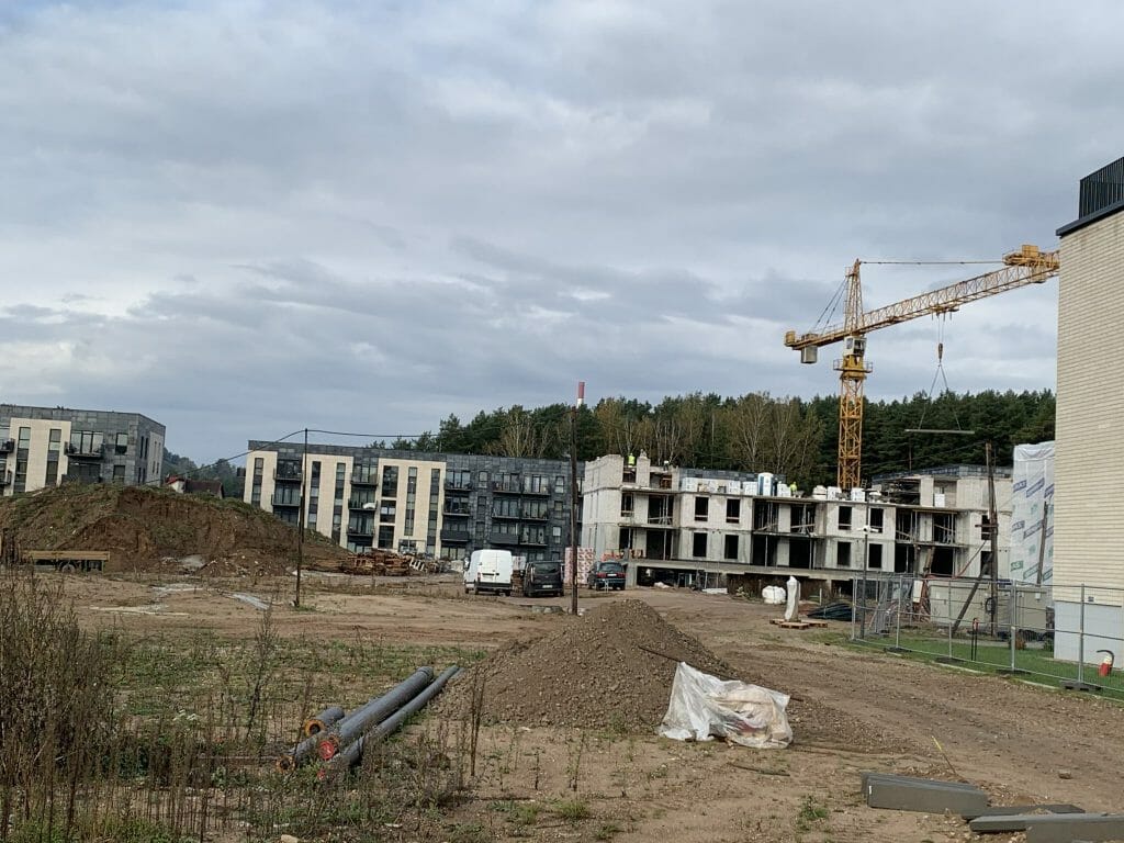 Lazdynėlių vingis 3-4 etapai (Lazdynėlių g. 38B, 38C) - Daugiabutis - statybų nuotraukos