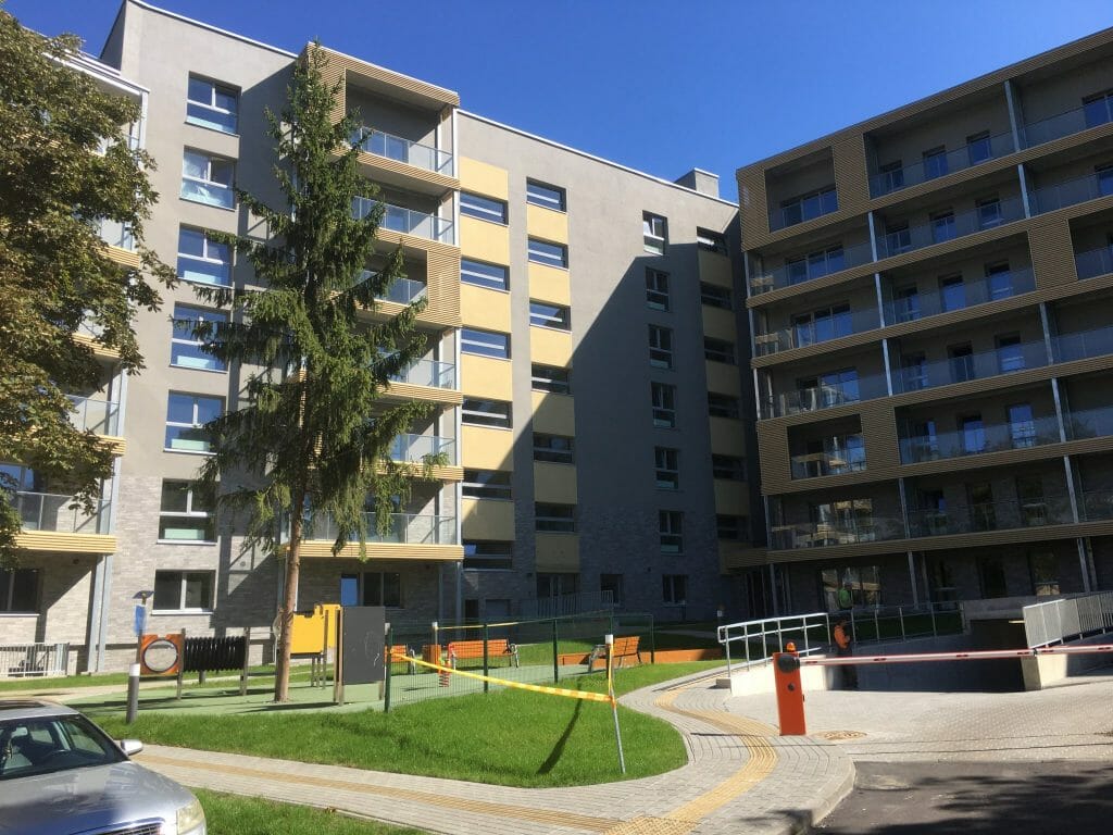 Sapiegų 19 (L. Sapiegos g. 19) - Multi apartment - construction photos