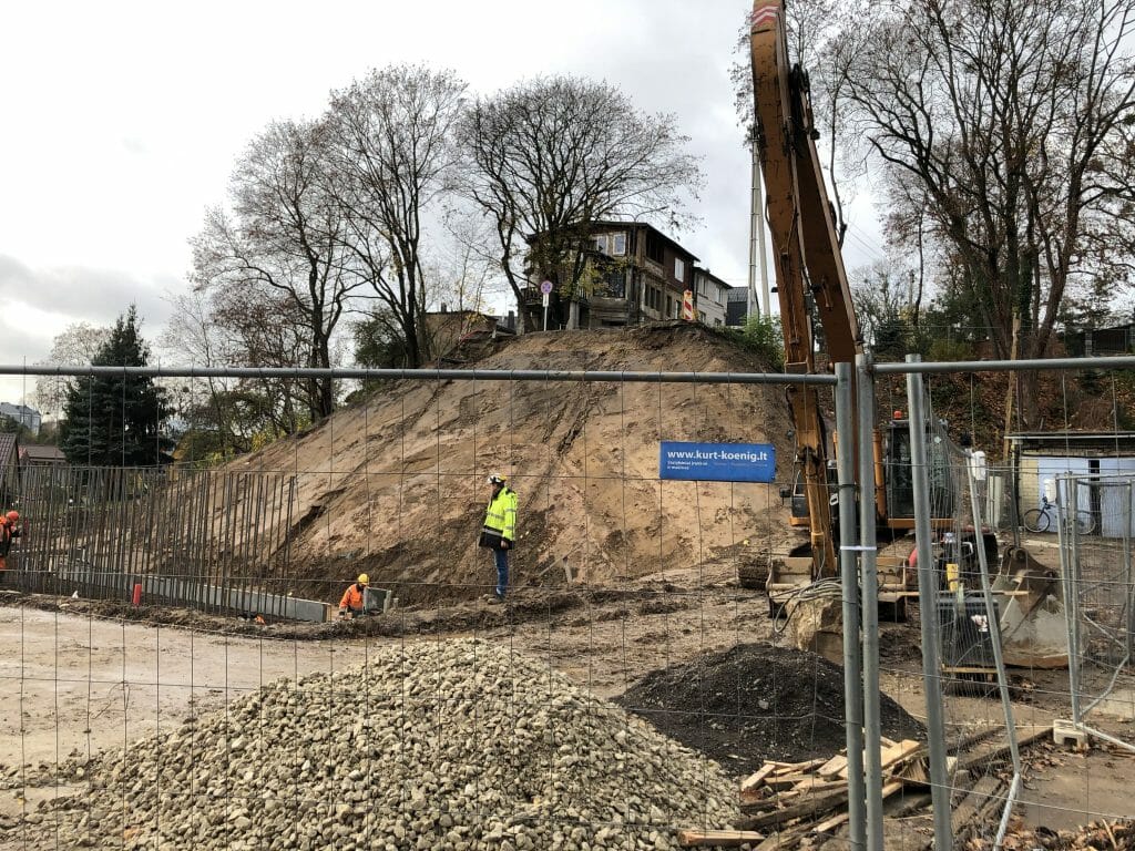 Žemaičių g. viadukas virš P. Kalpoko g. (Žemaičių g.) - Street - construction photos