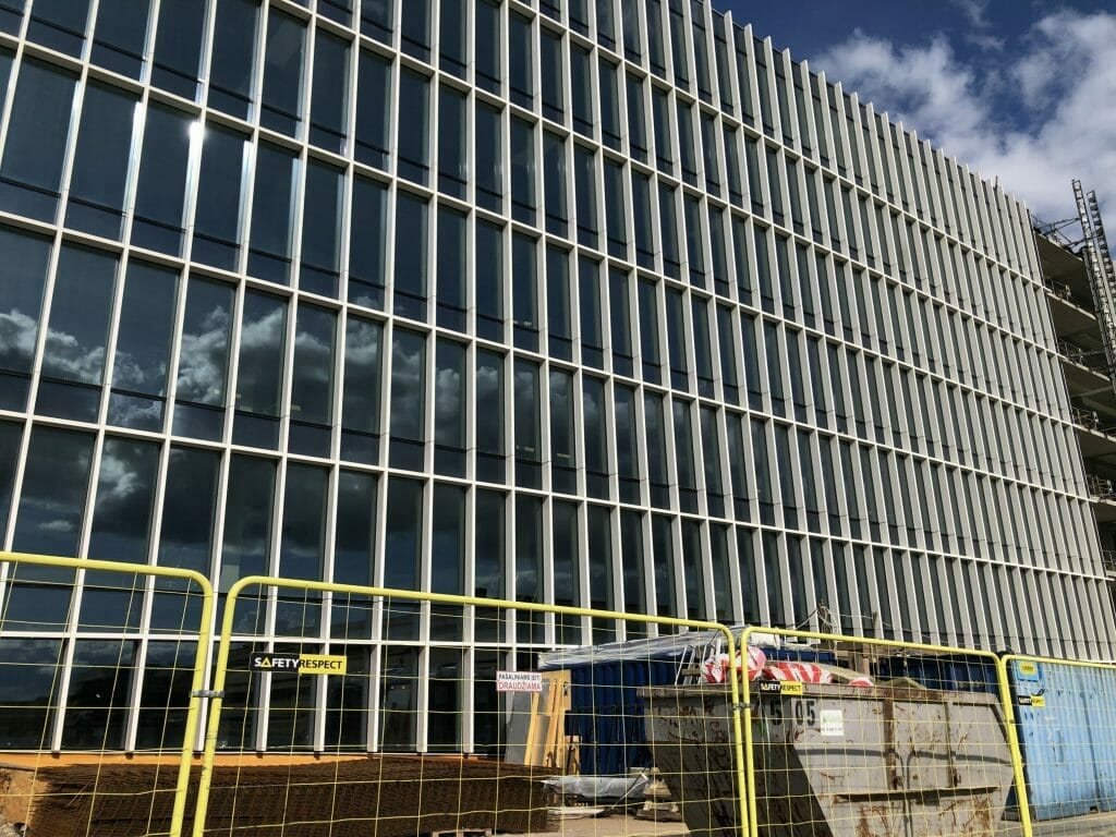 CORE (Ukmergės g. 126) - Office center - construction photos