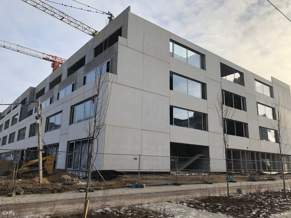 Tolminkiemio (Pilaitės) gimnazija (Tolminkiemio g. 2D) - Primary and secondary education - construction photos