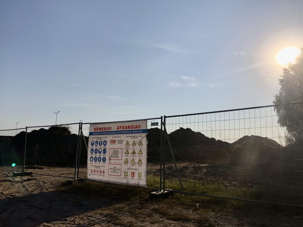 LIDL Liepkalnio g. 102A (Liepkalnio g. 102A) - Food store - construction photos