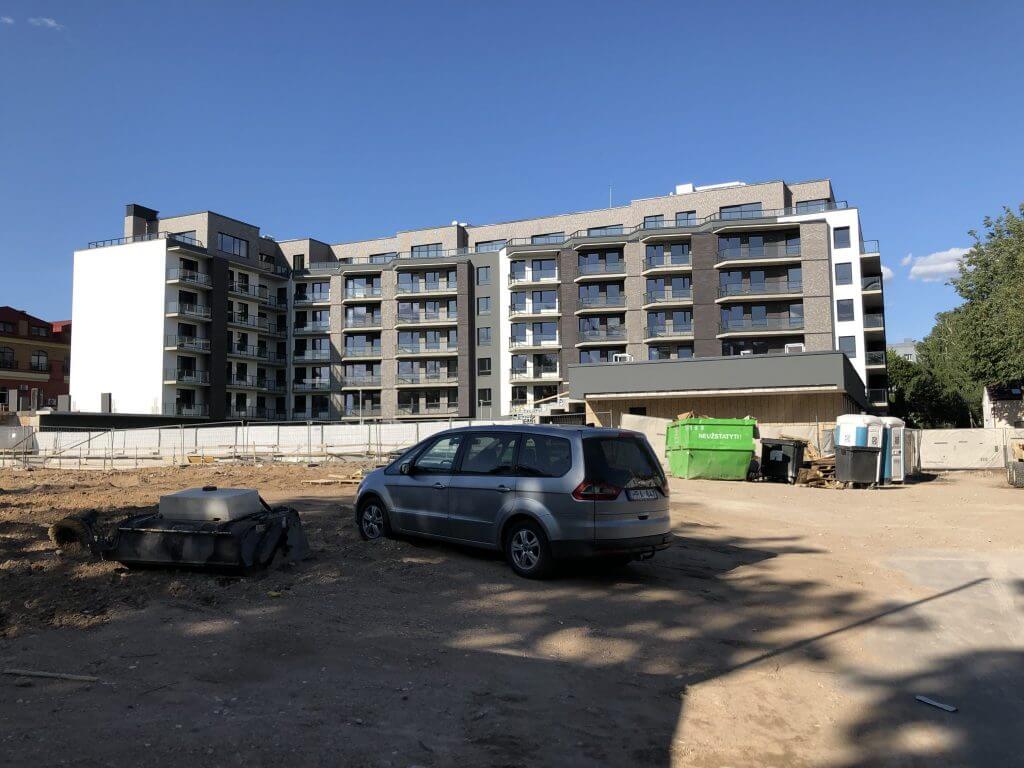 Raitininkų sodas (Raitininkų g. 4, 4A) - Multi apartment - construction photos