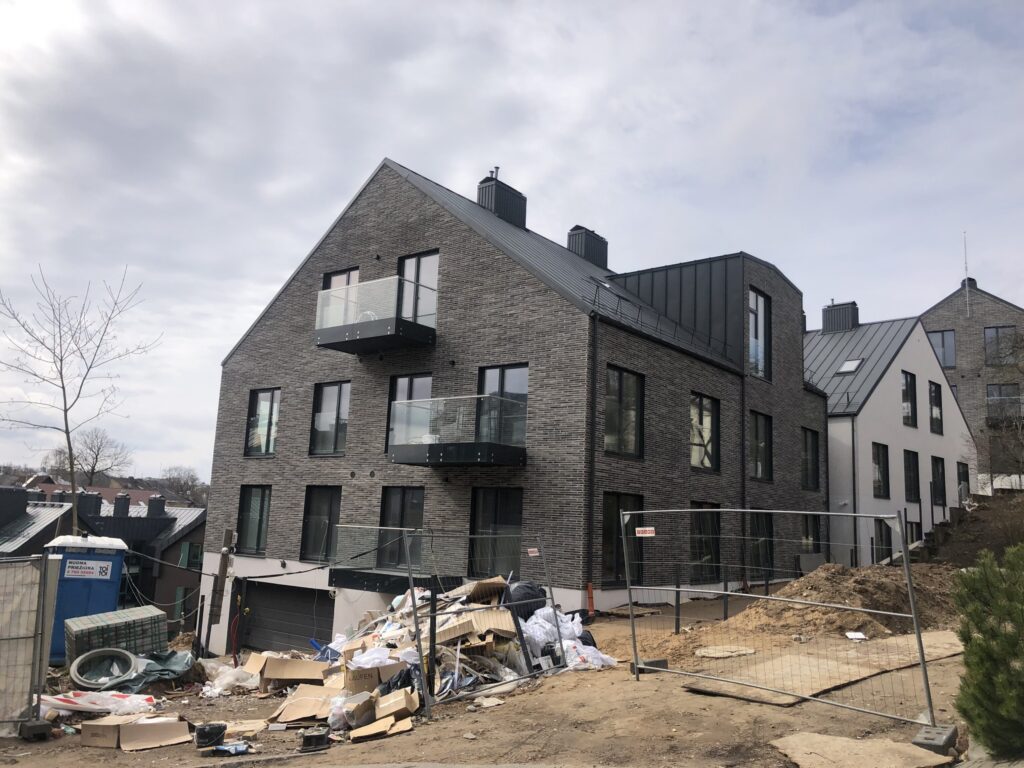 Andrum renesansas (Kreivasis skg. 4) - Multi apartment - construction photos