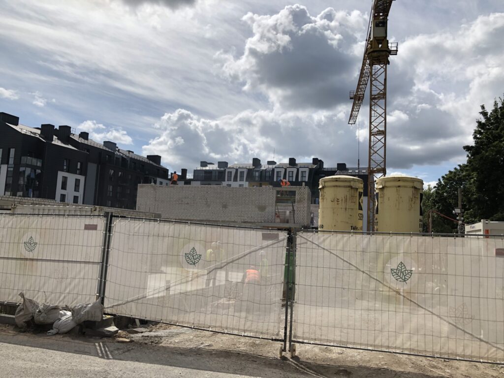 Parko namai 3 etapas (Krėvos g. 6) - Multi apartment - construction photos