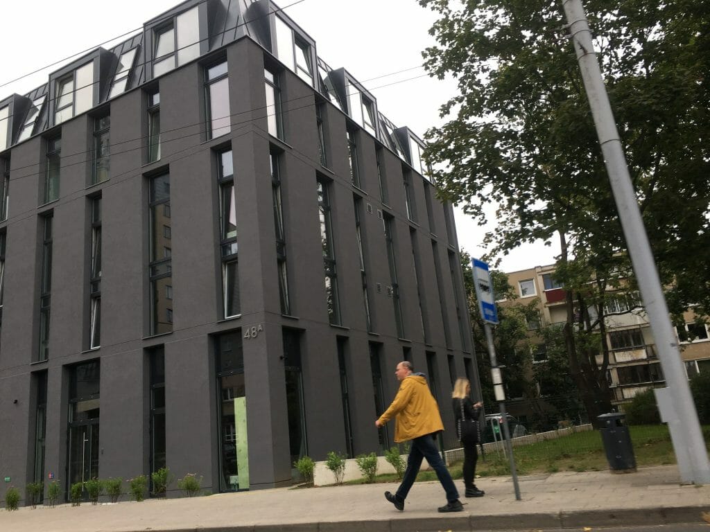 Platinum 48 (Antakalnio g. 48A) - Office center - construction photos