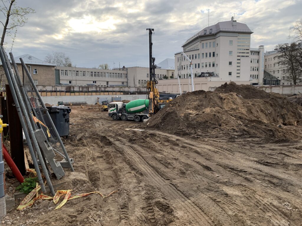 Algirdo 3 (Algirdo g. 3) - Multi apartment - construction photos