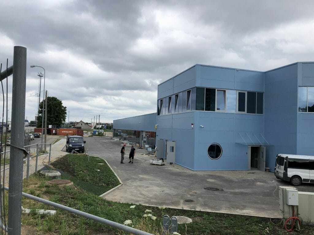 AINAVA plovykla (Minijos g. 96) - Car wash - construction photos