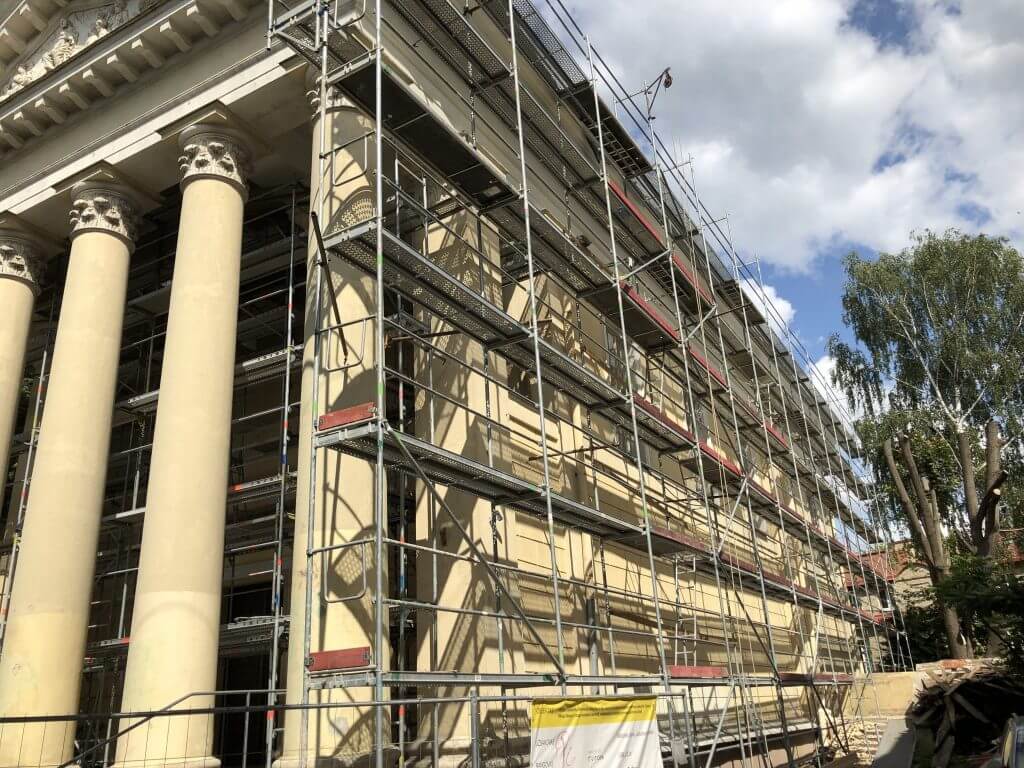 Evangelikų Reformatų bažnyčios komplekso rekonstrukcija (Pylimo g. 18) - Cultural center - construction photos