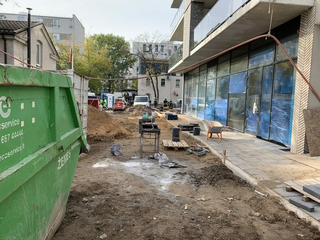 Raitininkų sodas (Raitininkų g. 4, 4A) - Multi apartment - construction photos