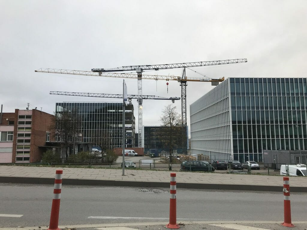 CORE (Ukmergės g. 126) - Office center - construction photos