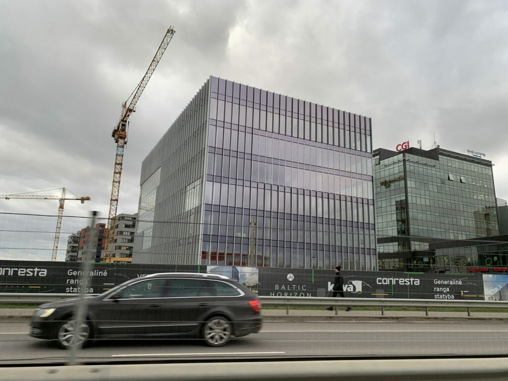 MERAKI A korpusas (Eitminų g. 3) - Office center - construction photos