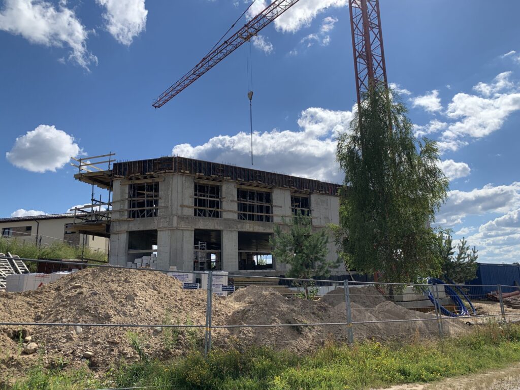 Tarandės panoramos (Užubalių g. 16) - Multi apartment - construction photos