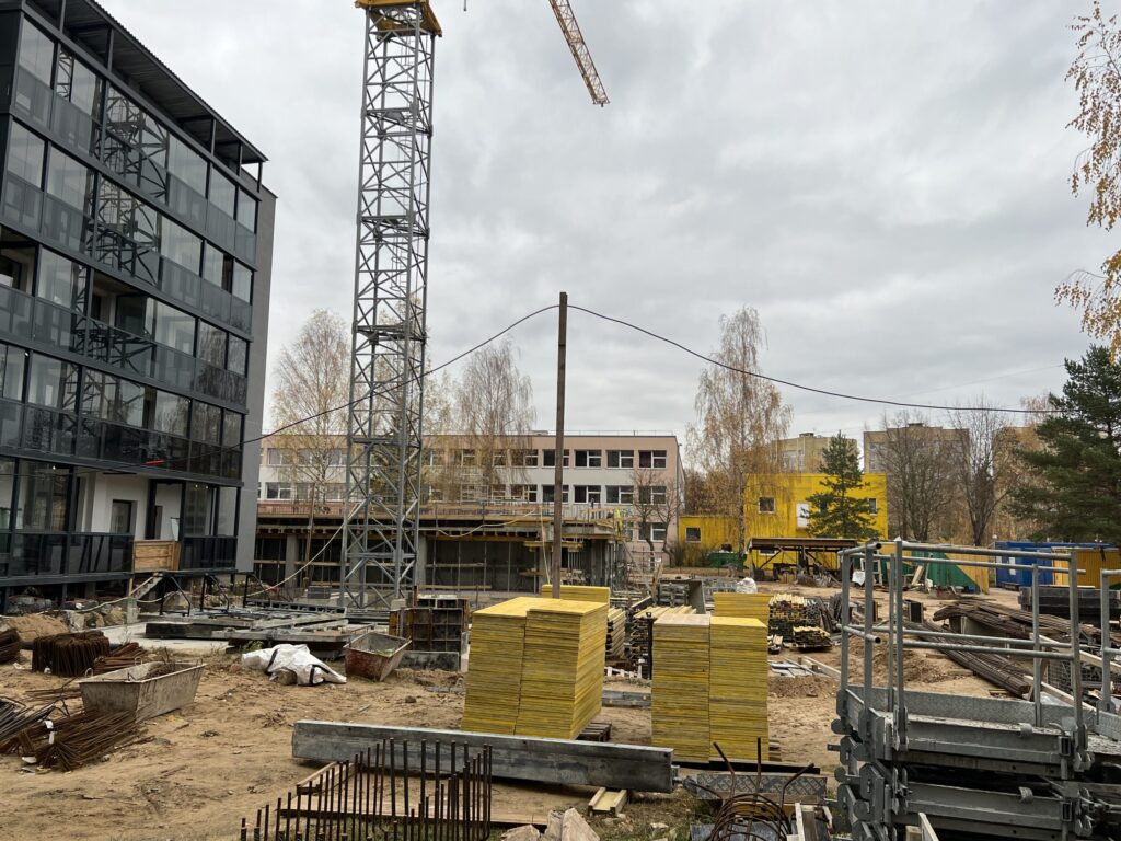 Laisvės 45A (Laisvės pr. 45A) - Multi apartment - construction photos