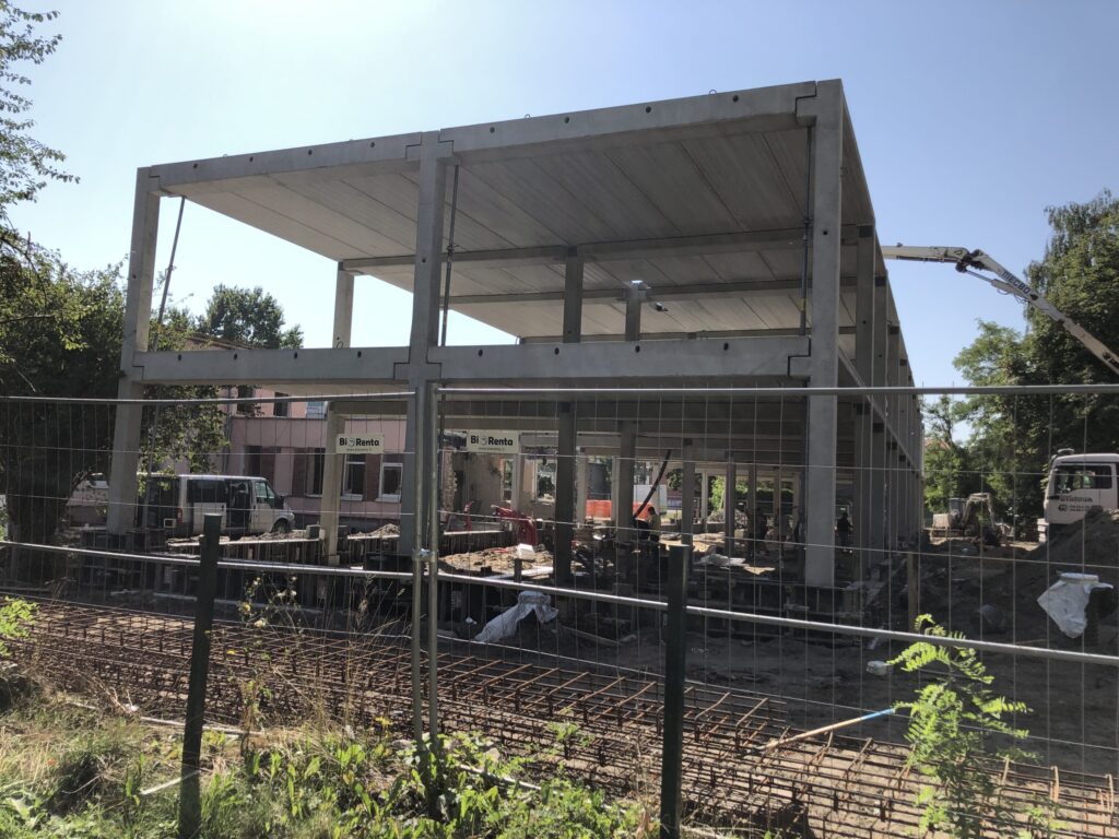 Vaikų darželis "Svirpliukas" (Liepų g. 43A) - Science institution - construction photos