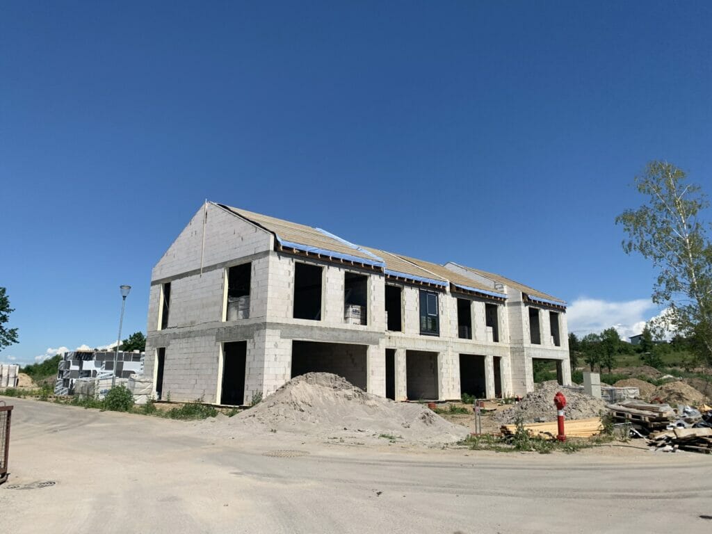 Gabijos g. namai (Gabijos g.) - Sublokuoti namai - statybų nuotraukos