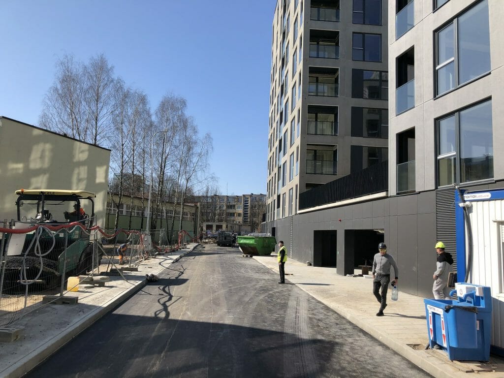 Ceikinių g. atkarpa (Ceikinių g.) - Tänav - ehituse fotod