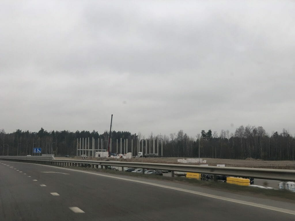 Kauno logistikos centras (Martinavos g. 8) - Warehouse / Distribution center - construction photos