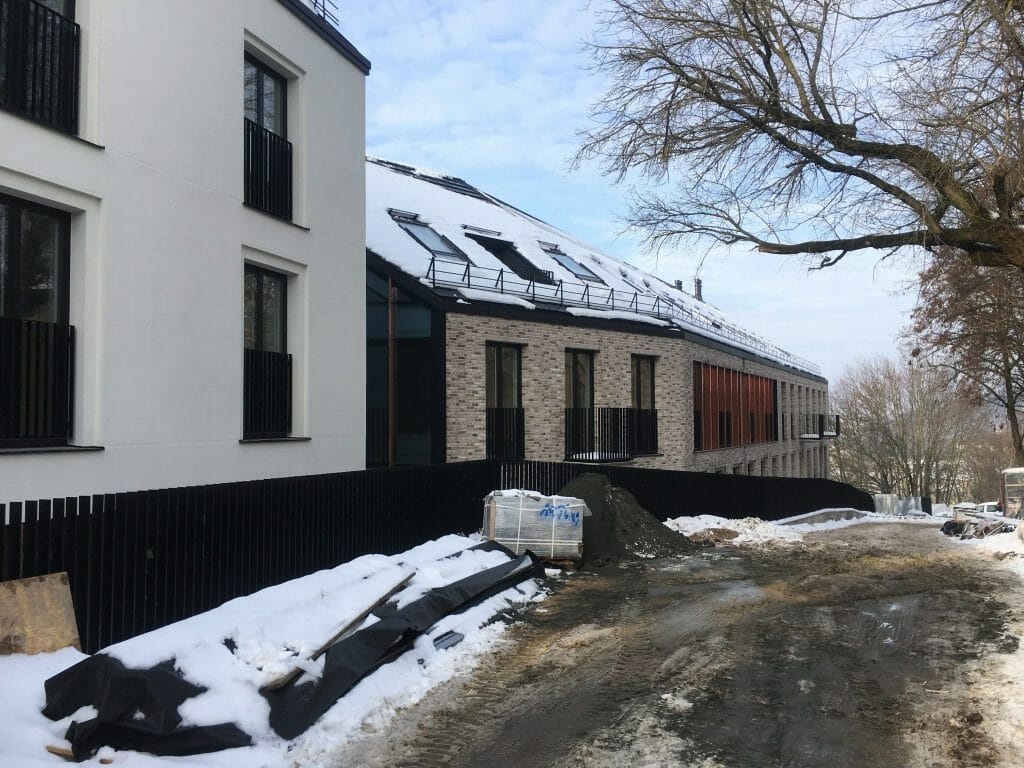 Misionierių sodai (Subačiaus g. 20) - Multi apartment - construction photos