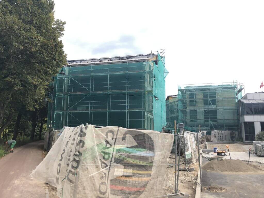 PAUPYS 1 etapas (Aukštaičių g. 4, 8) - Daugiabutis - statybų nuotraukos