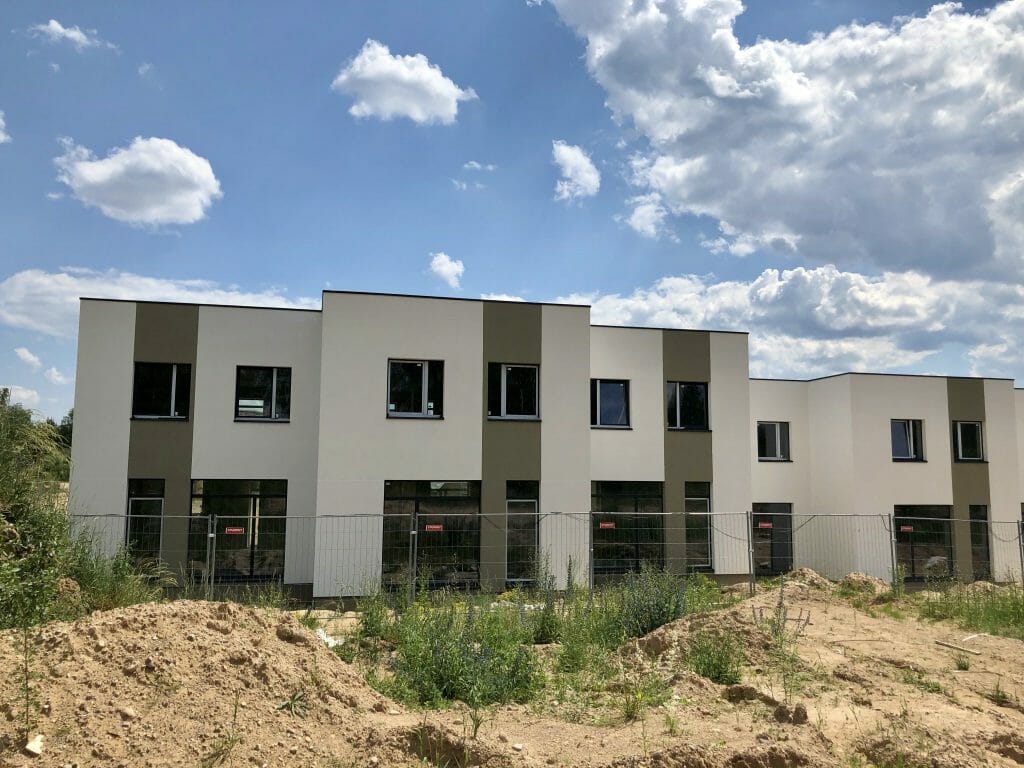 Pilaitės namai (Tilžės g. 47, 53, 55, 57, 59, 60, 61, 63, 65, 67, Gumbinės g. 8, 12, 14, Virbalio g. 4, Tolminkiemio g. 50) - Rindu mājas - būvdarbu attēli