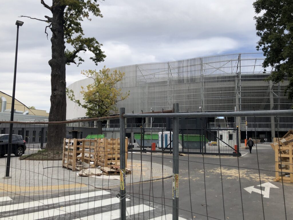 Dariaus ir Girėno stadionas (Perkūno al. 5) - Sports arena - construction photos