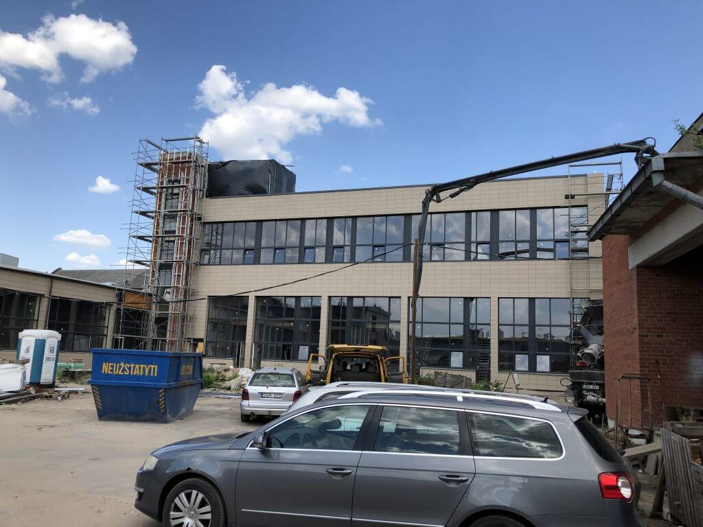 Panerių g. 45 (Panerių g. 45) - Lofts - construction photos