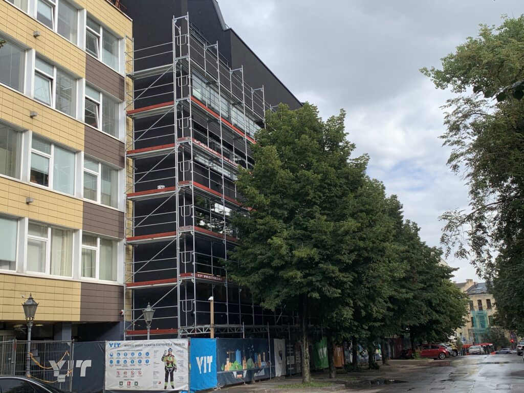 Erudito licėjus 1 etapas (Aguonų g. 26) - Pamata vai vidējā izglītība - būvdarbu attēli