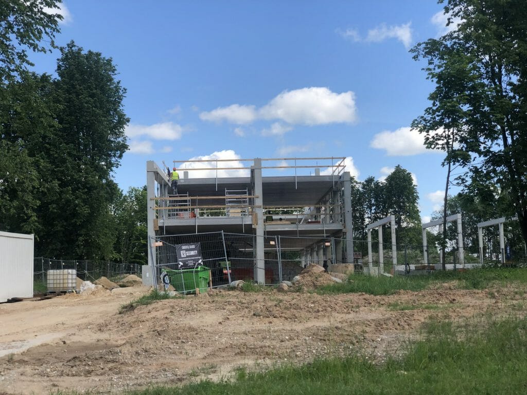 Partizanų g. 75K (Partizanų g. 75K) - Shopping center - construction photos