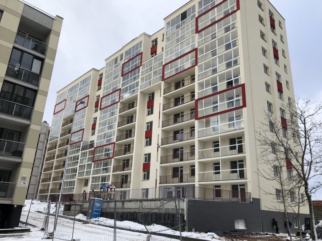 Rygos namai (Rygos g. 46) - Korterelamu - ehituse fotod