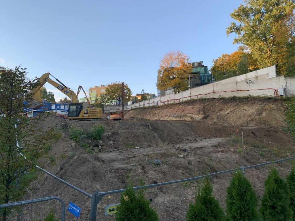 Matau Vilnių 3 etapas (Aludarių g. 9, 11) - Multi apartment - construction photos