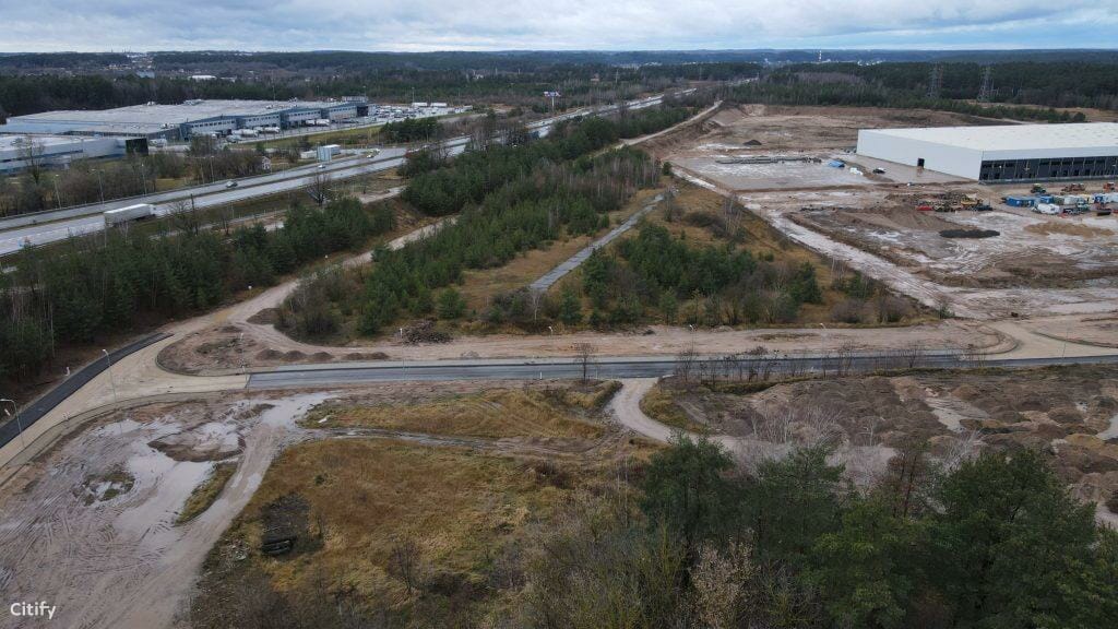 Jungiamoji gatvė tarp Kuro ir Paneriškių g. (Kuro g.) - Road - construction photos