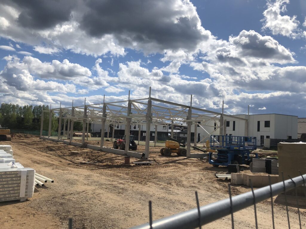 ŠILAS Zujūnų g. 5 (Zujūnų g. 5) - Food store - construction photos