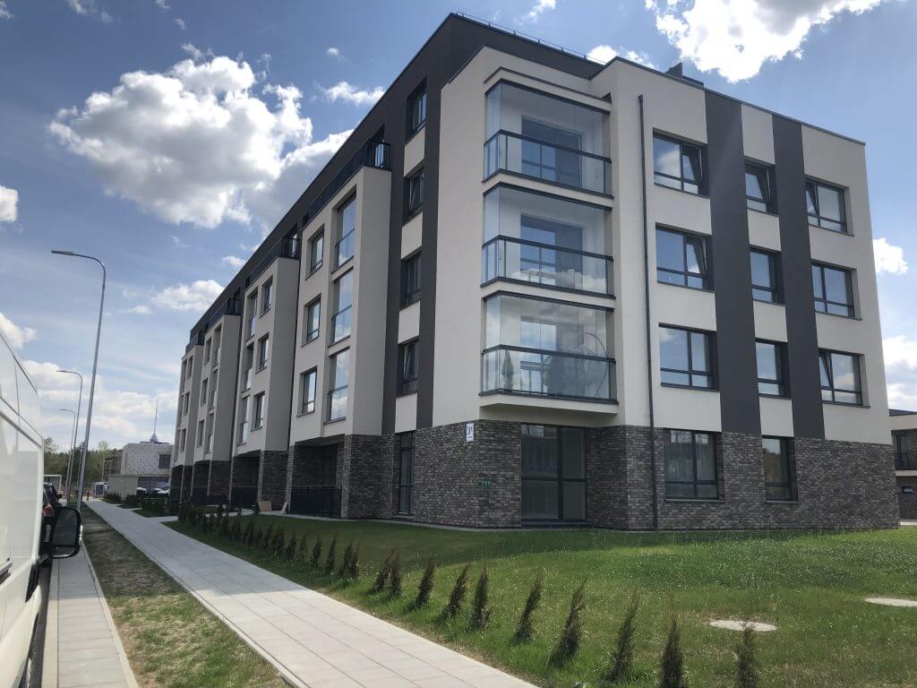 Bitėnų oazė 1-2 etapai (Bitėnų g. 3D, 1B) - Multi apartment - construction photos