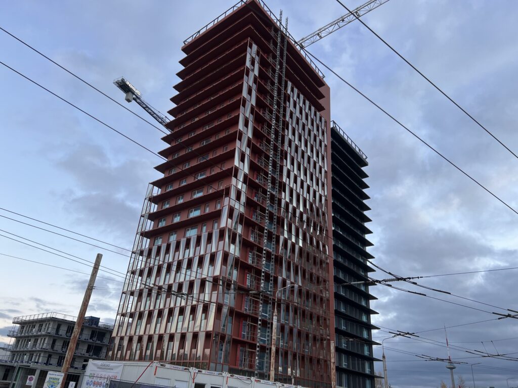 Skylum 1 etapas (Viršilų g. 6) - Daugiabutis - statybų nuotraukos