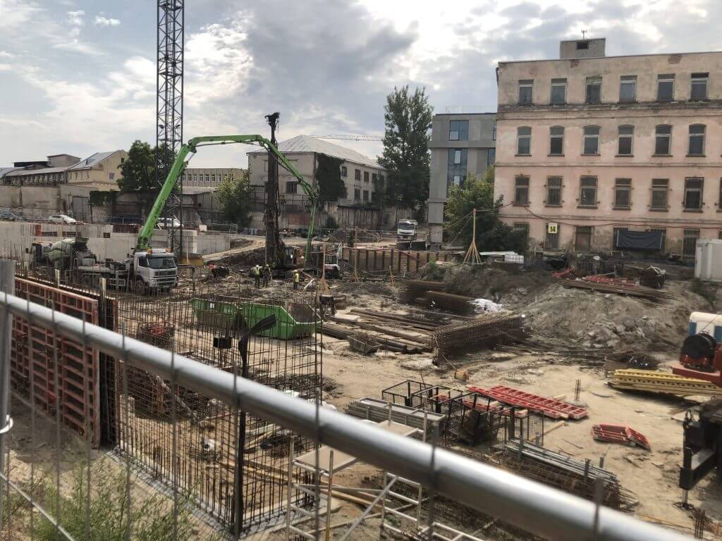 PAUPYS 4 etapas (Aukštaičių g. 16) - Multi apartment - construction photos