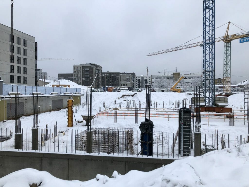 Naujasis Skansenas 2 etapas (Linkmenų g. 15) - Multi apartment - construction photos