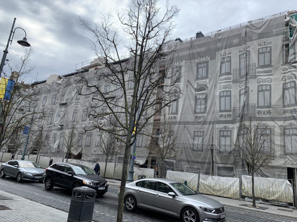 Gedimino 37 (Gedimino pr. 37) - Multi apartment - construction photos