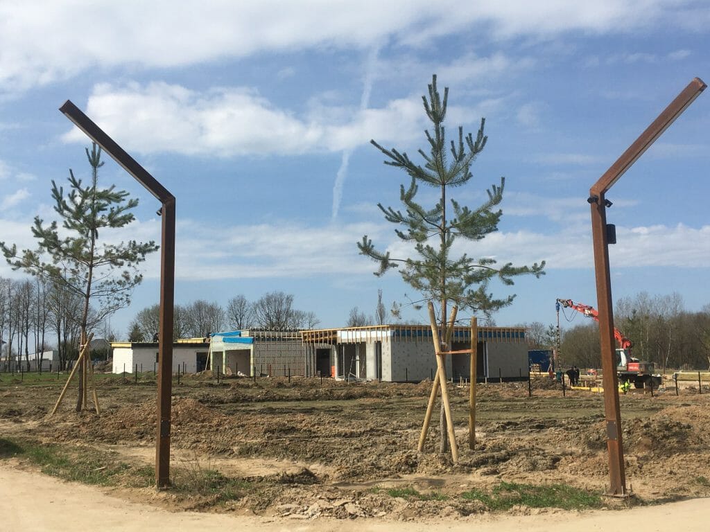 NOA namai (Perkūno al., Pūgos al., Kaitros al., Vandenio al.) - Private house community - construction photos