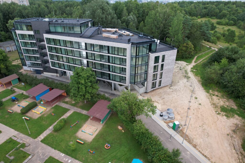 Gelvonų terasos (Gelvonų g. 1B) - Multi apartment - construction photos