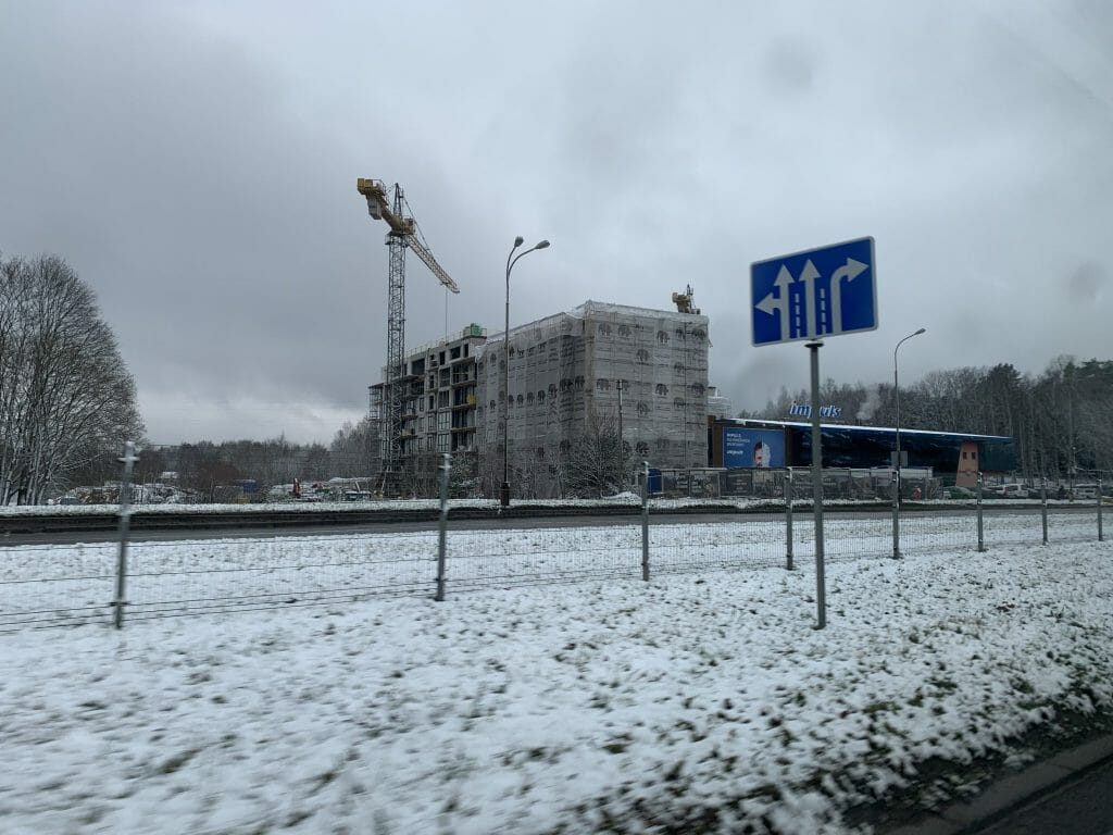 Paukščių takas 1 etapas (Ozo g. 41) - Multi apartment - construction photos