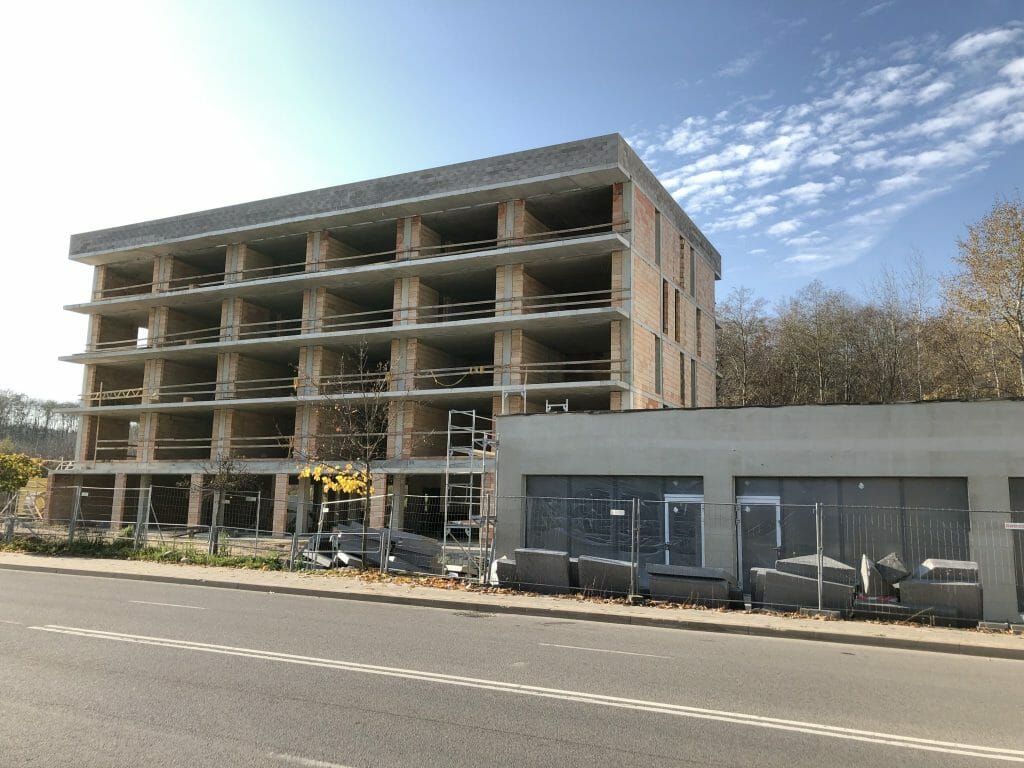 Ozo svečių namai (Jeronimo Ralio g. 6) - Viesnīca - būvdarbu attēli