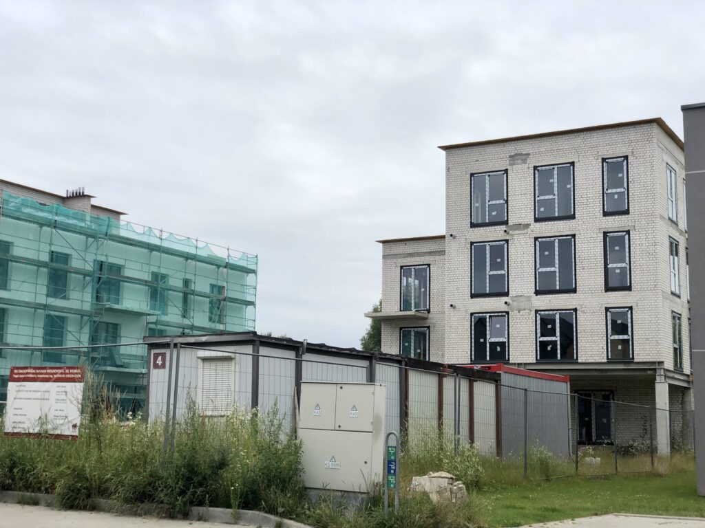 Moldovos 18 (Moldovos g. 18) - Multi apartment - construction photos