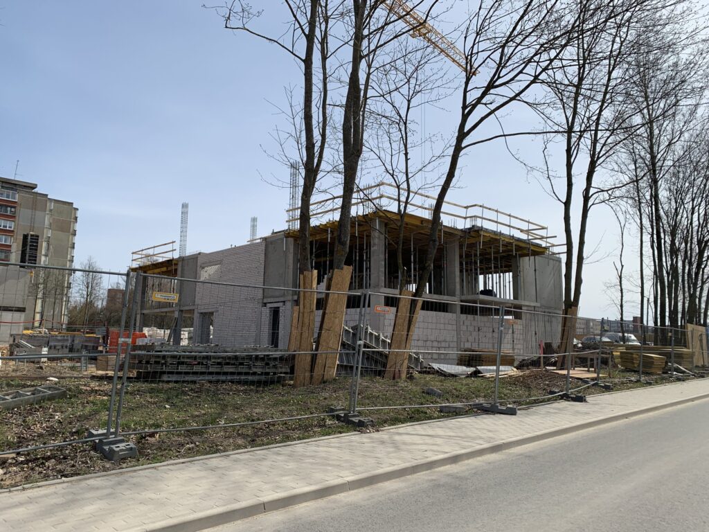 O5 NAMAI (Žeimenos g. 82) - Multi apartment - construction photos