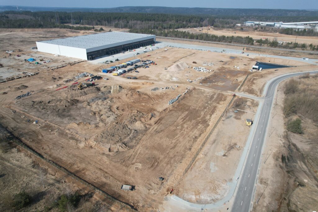 J55 logistikos centras 1 etapas (Jočionių g. 55) - Warehouse / Distribution center - construction photos