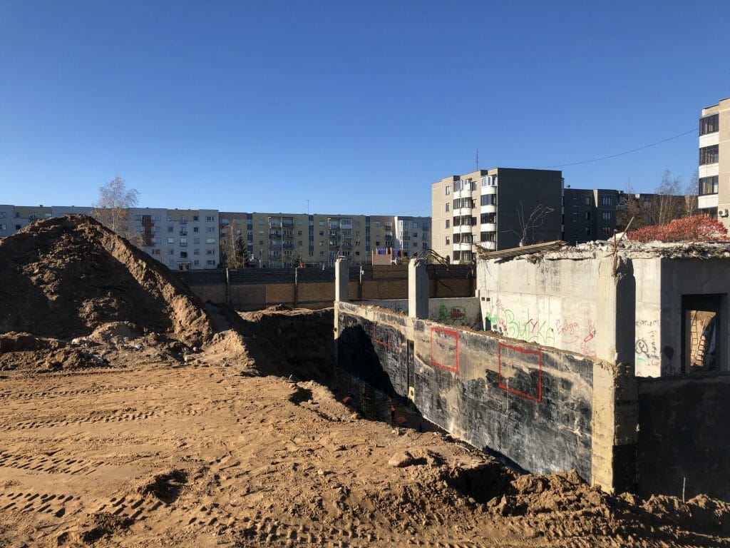 Tolminkiemio 19A (Tolminkiemio g. 19A) - Multi apartment - construction photos